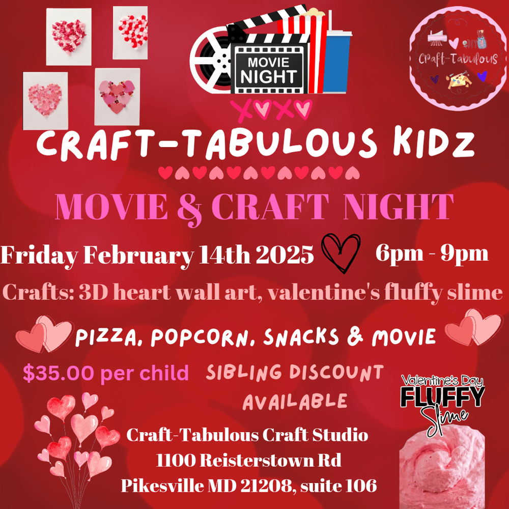 Image of Craft-Tabulous Kidz Movie & Craft Nite