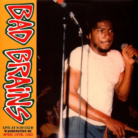 Image of Bad Brains - "Live At 9:30 Club Washington DC, 1982" Lp