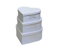 Heart Shape Box Set of Three Regular Size