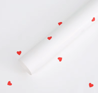 Image 1 of Heart Floral Paper Different Tones