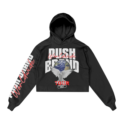 Image of Worldwide Tour Hoodie Black