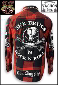 Image 1 of Marc Vachon Custom Chords 2025 Flame Label Series RSDRSL size Large