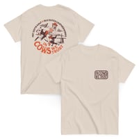 Image 1 of Men's Ultra Cotton Tee "In Cows We Trust" natural