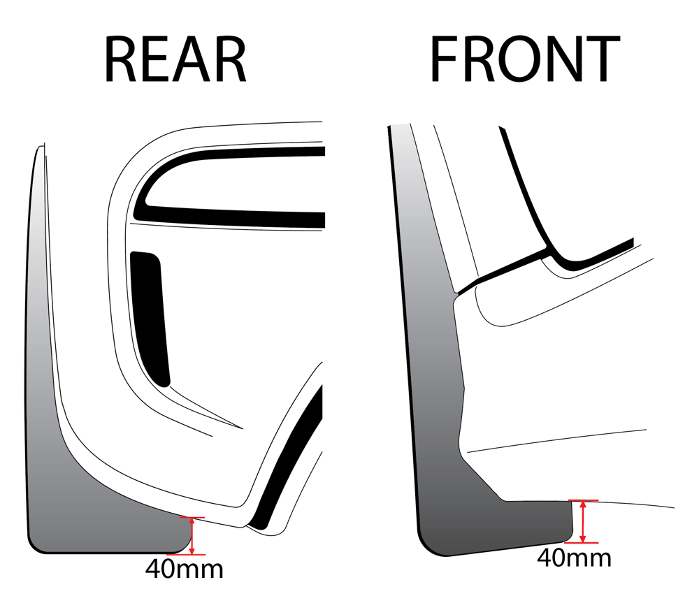 Image of Carbon Guard "large" for Abarth 595/695 series 3/series 4