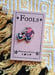 Image of Fools! Birch Wood Pins