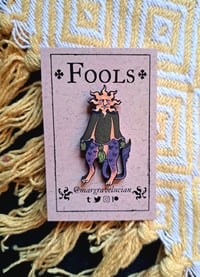 Image 2 of Fools! Birch Wood Pins