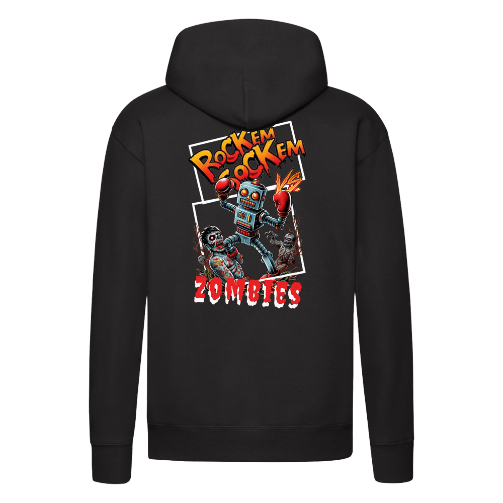 Rock’em vs Zombies  over hoodie 