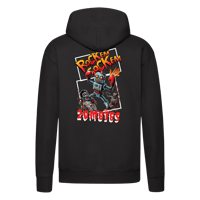 Image 1 of Rock’em vs Zombies  over hoodie 