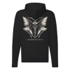 Death moth over hoodie 