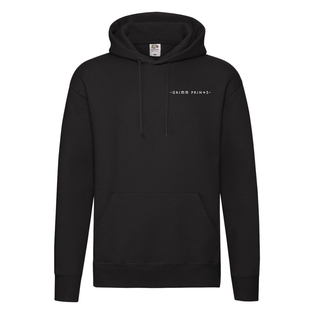 Death moth over hoodie 