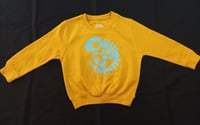 Image 1 of Little BoneTrail "Dyno skeleton" Crewneck - KIDS - Bone Trail Apparel 