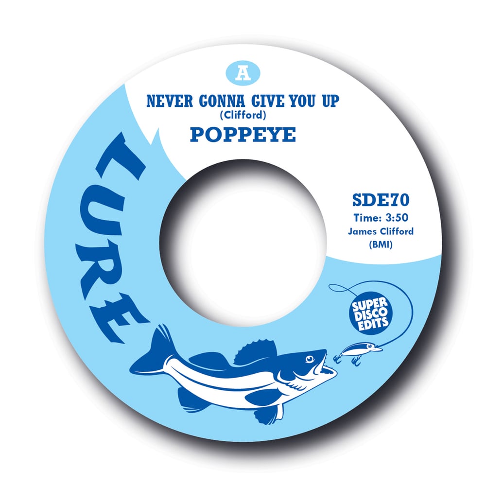 Poppeye "Never Gonna Give You Up" Lure Records