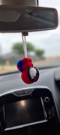 Image 5 of Handmade Crochet Spiderman Hanging 
