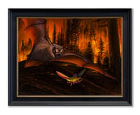 Image 1 of "Hunt" Original Painting - Framed