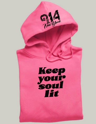 Image of EXCLUSIVE KEEP YOUR SOUL LIT HOODIE