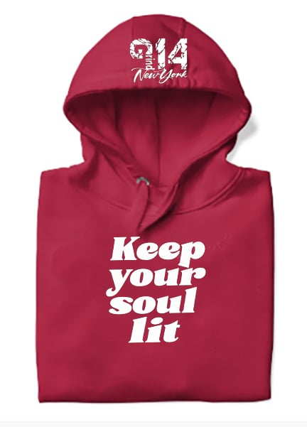 Image of EXCLUSIVE KEEP YOUR SOUL LIT HOODIE