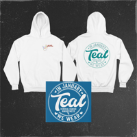 Image 4 of January Wear Teal Hoodie