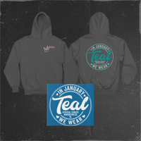 Image 5 of January Wear Teal Hoodie