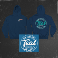 Image 1 of January Wear Teal Hoodie