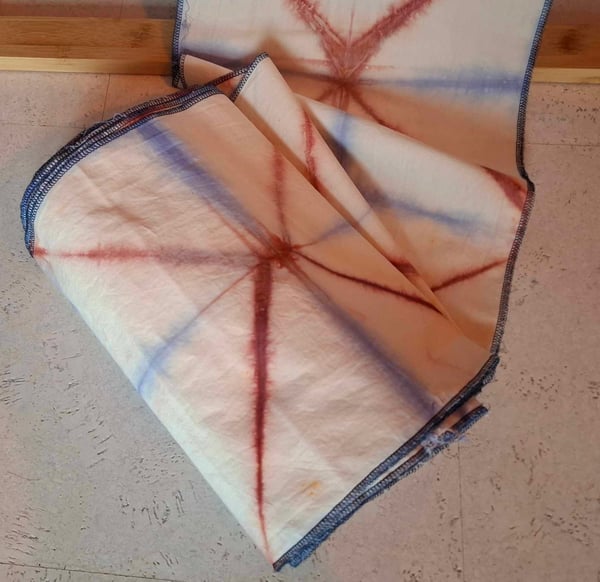 Image of Belly Bind Roest/Blauw