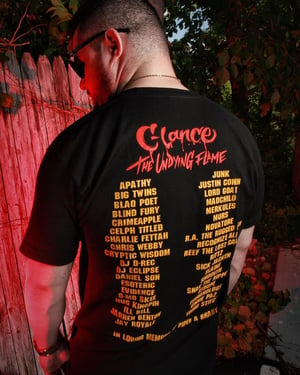 C-Lance “The Undying Flame” Autographed T-Shirt!!