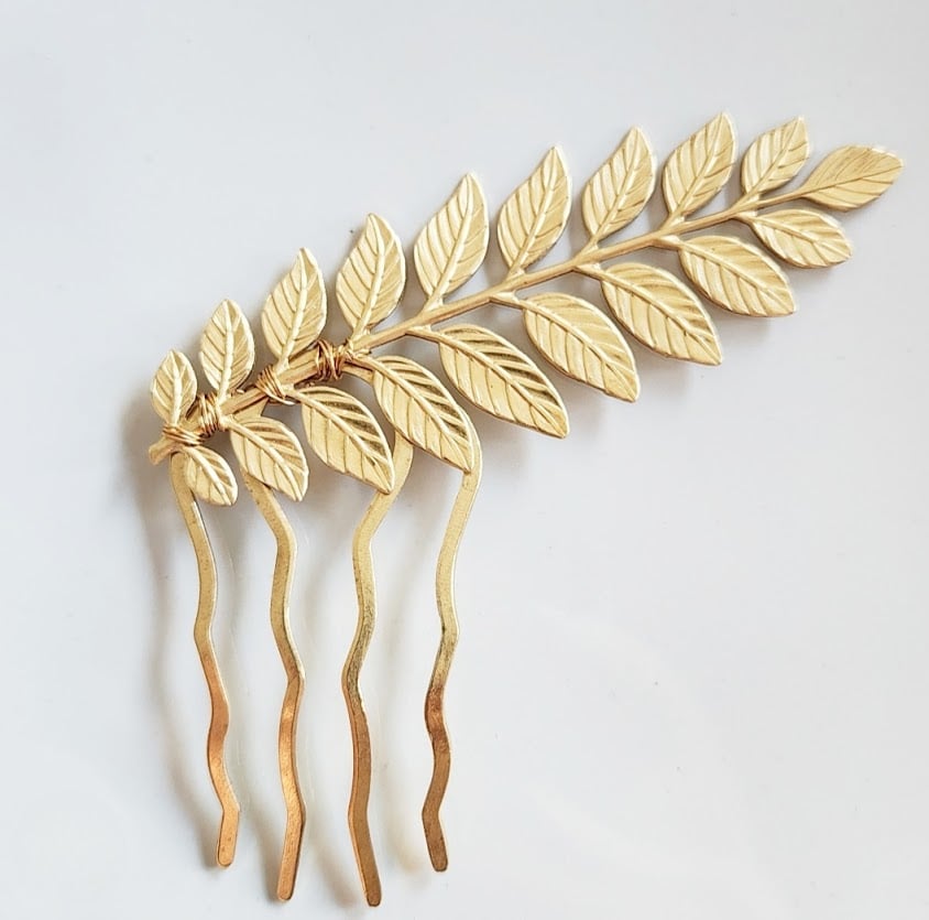 Image of Fern Frond Hair Comb