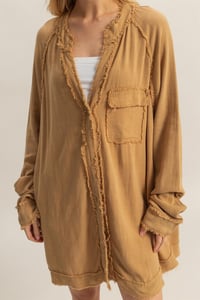 Image 2 of Frayed Tunic Button UP - Early FEB