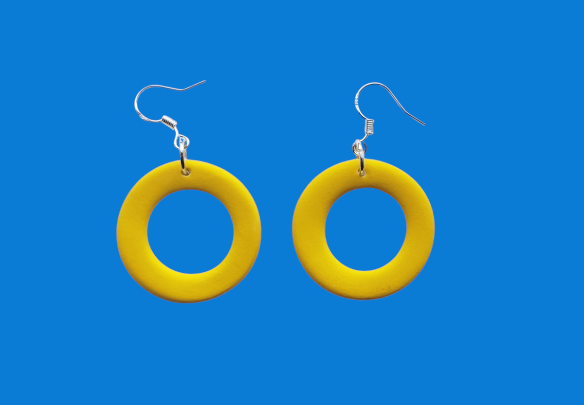 Image of Yellow Hoops