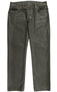 Image 1 of Rick Owens SLAB Mud Waxed Denim - 33