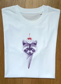 Image 5 of Tee-Shirt YUMMY RACCOON - COLLAB' SAMANTHA DOTTORI