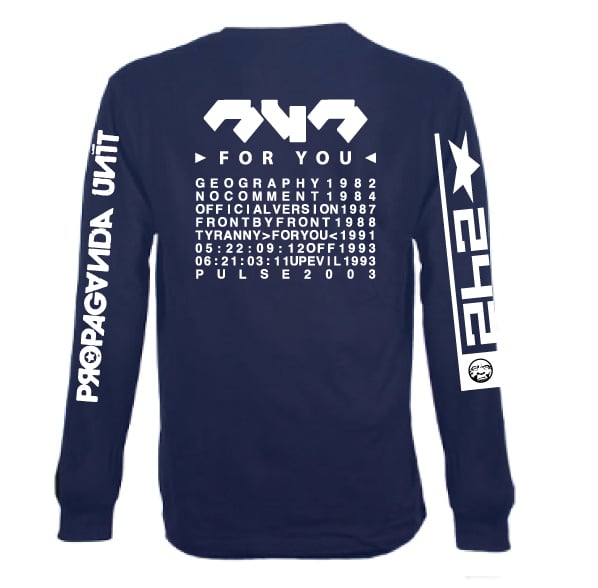 FRONT 242 - Long Sleeve / Propaganda Unit LIMITED