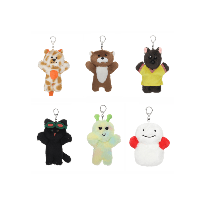 Image of [PRE-ORDER] BOYNEXTDOOR BBNEXDO Plush Keyring (HOW? Ver.)