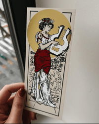 Image 1 of Saint Cecilia of Rome Prayer Card