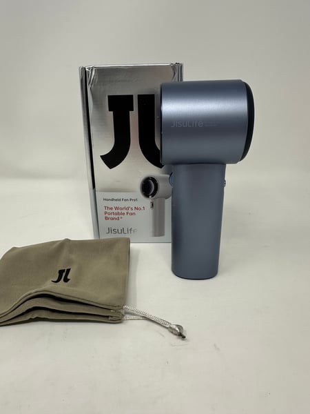 Image of JISULIFE Portable Handheld Fan Pro1 S Adjustable Speed Mini Fan - Gray Blue - Free Shipping