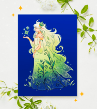 Genshin Impact Nahida (Rukkhadevata) print