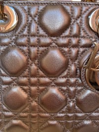 Image 5 of Small Lady Dior My ABC Bag Gold Cannage Lambskin
