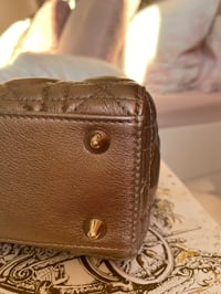 Image 16 of Small Lady Dior My ABC Bag Gold Cannage Lambskin