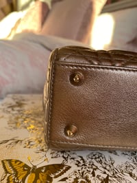 Image 15 of Small Lady Dior My ABC Bag Gold Cannage Lambskin