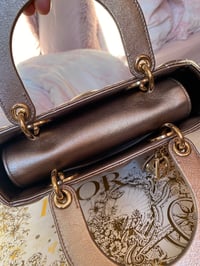 Image 11 of Small Lady Dior My ABC Bag Gold Cannage Lambskin