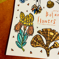 Image 2 of Botanical Flowers Sticker Sheet