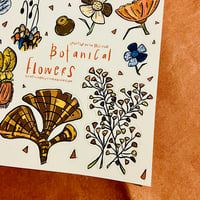 Image 5 of Botanical Flowers Sticker Sheet