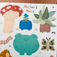 Image 3 of Milton's Oasis Sticker Sheet