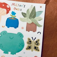 Image 4 of Milton's Oasis Sticker Sheet