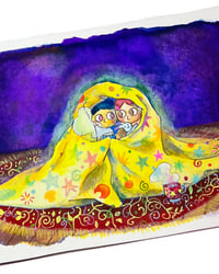 Image 3 of A6 - Le cocon - illustration originale