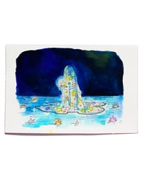 Image 2 of A6 - le voile des étoiles - illustration originale