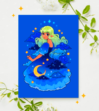 Image 1 of Elf girl print