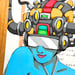 Image of Shes Into Technology 3 / unframed original painting