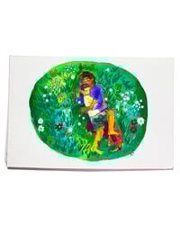 Image 1 of A6 - Les amoureux - illustration originale
