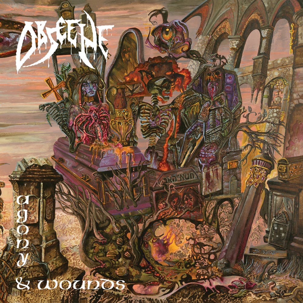 Obscene - "Agony & Wounds" 12" vinyl LP