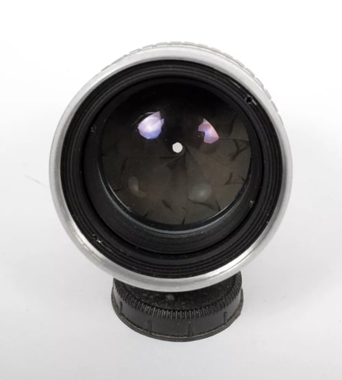 Image of Angenieux Cine lens C-mount F. 50 50mm F1.5 lens Type S5 with caps #5565